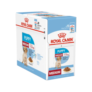 Size Health Nutrition Medium Puppy (WET FOOD - Pouches) 10 x 140g