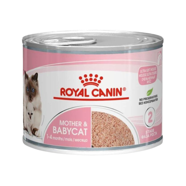 RC Feline Health Nutrition Mother & Babycat Mousse (WET FOOD - Cans) 195g